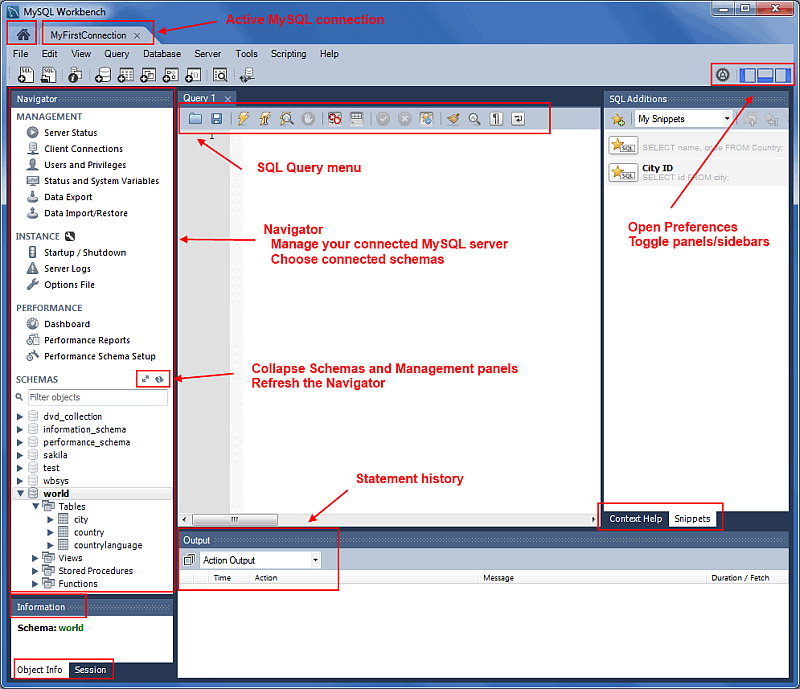 SQL Editor GUI