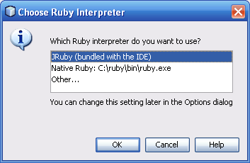 which netbeans to download for ruby