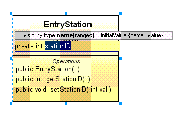 image of Screen capture showing Combo Box Editor for Attribute