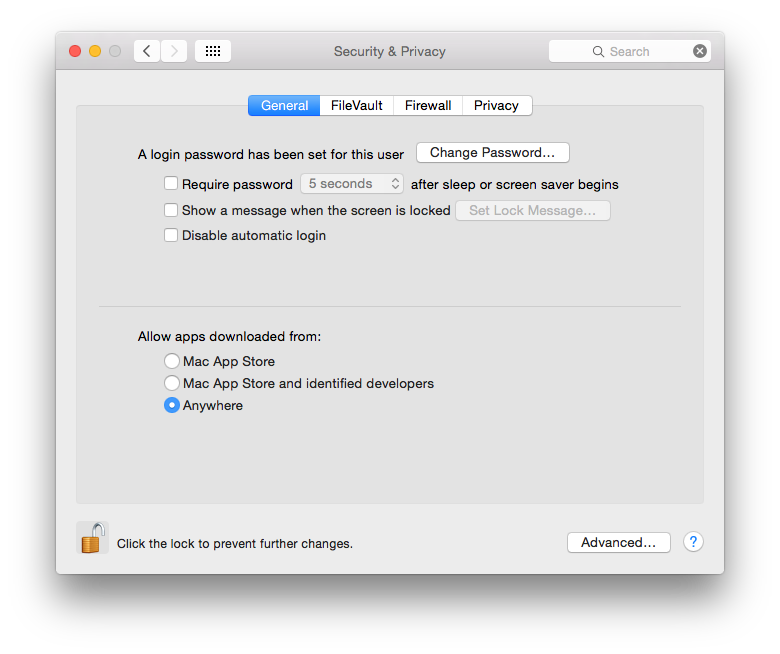 SecuritySettings