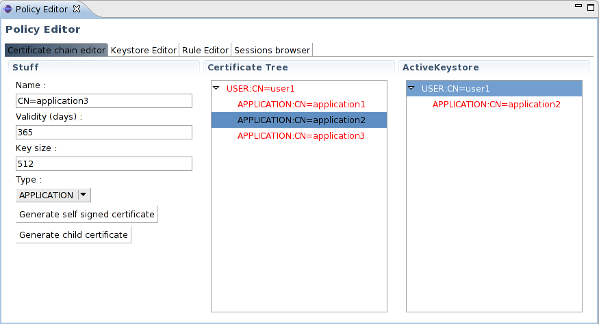 The ProActive Certificate Generator (for proactive)