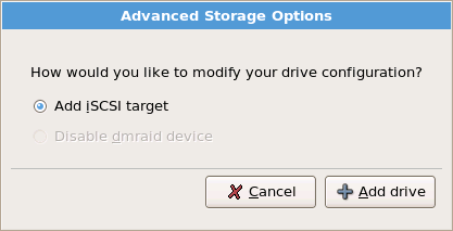 Advanced Storage Options