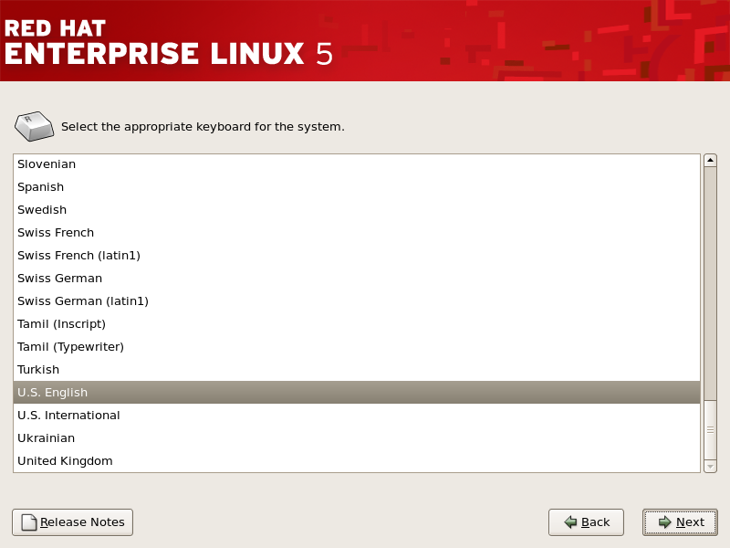 Keyboard Configuration