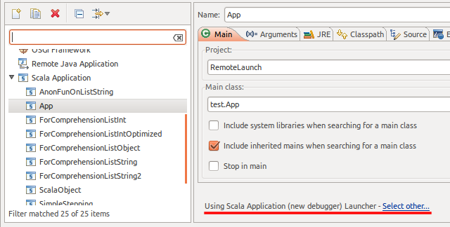 Scala debugger switch