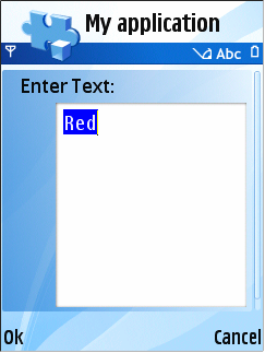 Enumerated text’s user defined text ed...
