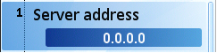 IP address setting item