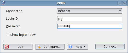 KPPP (Internet Dial-Up Tool)