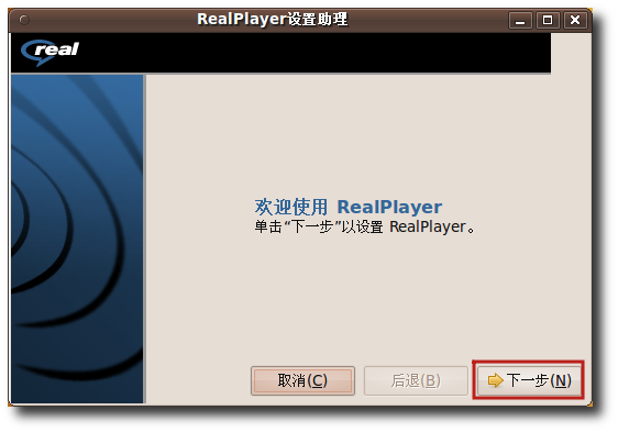 初始化 RealPlayer 设置