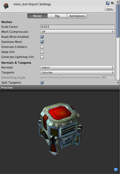 Unity Models