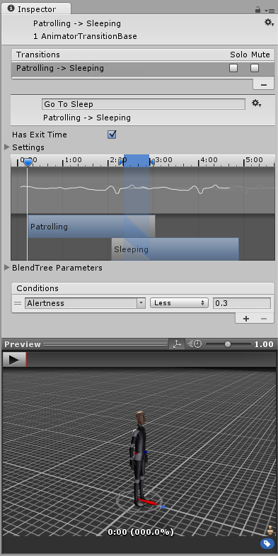 Unity - Manual: Avatar Muscle & Settings tab