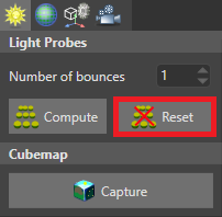Reset light probes