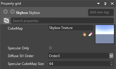 Skybox lighting properties
