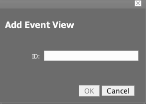 Add Event View Dialog