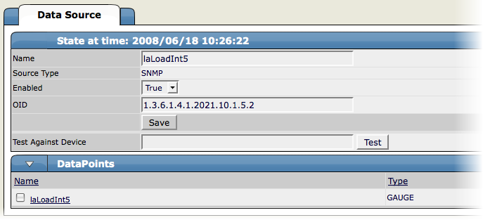 SNMP Data Source